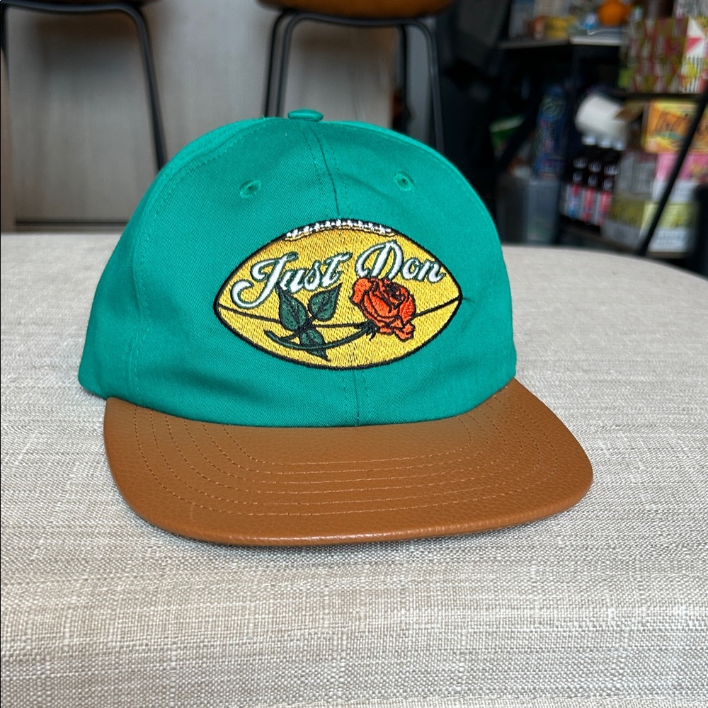 Just Don Teal and Tan Cap
